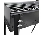 vidaXL BBQ Stand Charcoal Barbecue Square 75 x 28 cm