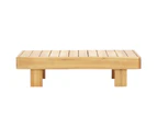 vidaXL Coffee Table 100x60x25 cm Solid Acacia Wood