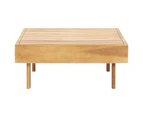 vidaXL Coffee Table 100x60x25 cm Solid Acacia Wood