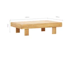 vidaXL Coffee Table 100x60x25 cm Solid Acacia Wood