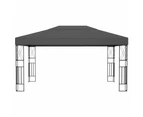 vidaXL Gazebo 3x4 m Anthracite Fabric