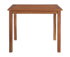 vidaXL Garden Table 85x85x74 cm Solid Acacia Wood