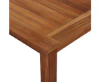 vidaXL Garden Table 85x85x74 cm Solid Acacia Wood