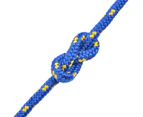 vidaXL Marine Rope Polypropylene 10 mm 50 m Blue