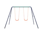 vidaXL Swing Set with 2 Seats Steel