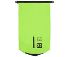 vidaXL Dry Bag with Zipper Green 30 L PVC