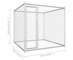 vidaXL Outdoor Dog Kennel 193x193x185 cm