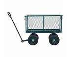 vidaXL Garden Hand Trolley Green 350 kg