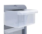 vidaXL Multi-drawer Organiser with 60 Drawers 38x16x47.5 cm