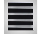 Zebra blind 140 x 175 cm black