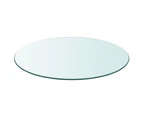 vidaXL Table Top Tempered Glass Round 900 mm