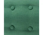 vidaXL Armchair Green Fabric