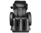 vidaXL Massage Chair with Super Screen Black Faux Leather