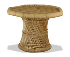 vidaXL Coffee Table Bamboo Octagon 60x60x45 cm