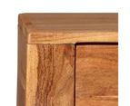 vidaXL Console Table Solid Wood 118x30x80 cm