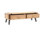 vidaXL TV Cabinet Solid Fir Wood 120x33x35 cm