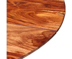 vidaXL Dining Table Solid Sheesham Wood 120x77 cm