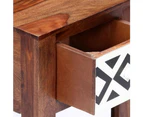 vidaXL Bedside Cabinet 30x30x50 cm Solid Sheesham Wood