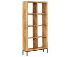 vidaXL Bookshelf 80x25x175 cm Solid Mango Wood