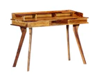 vidaXL Writing Desk 115x50x85 cm Solid Sheesham Wood