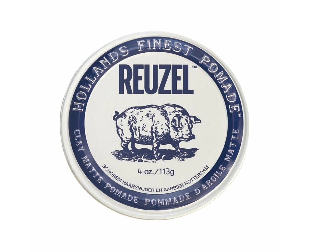 Reuzel Clay Matte Pomade -Medium Hold No Shine