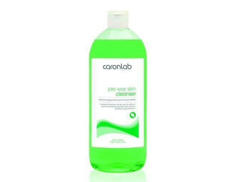 Caronlab Before Pre Wax Waxing Skin Cleanser Refill 1 Litre 1l Antibacterial