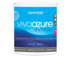 Caronlab Viva Azure Shimmer Hard Hot Wax Waxing Microwaveable 800g Waxing Hair