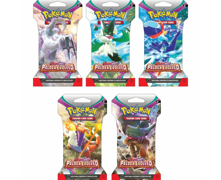 Pokemon Scarlet and Purple Paldea Evoled assorted about trading cards - 1 Assorted Model