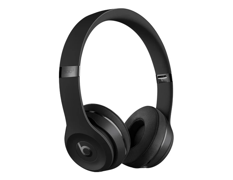 Beats Solo 3 Headphones Black International Model