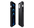 Itskins Hybrid Carbon Drop Protection Case for iPhone 12 Pro Max - Black