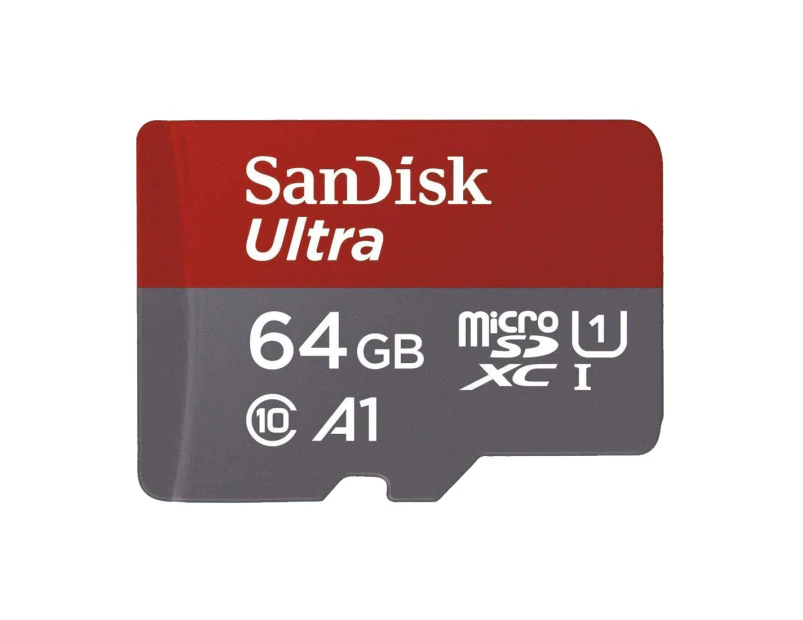 Sandisk Ultra MicroSD 64GB MicroSDXC+ A1 UHS-I 120MB/s SDSQUA4-064G-GN6MN