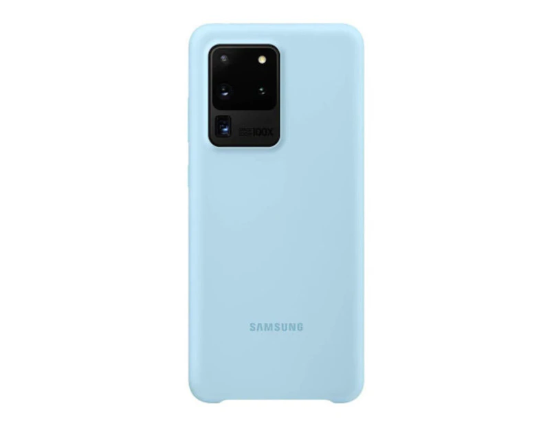 SAMSUNG GALAXY S20 ULTRA SILICONE COVER BLUE