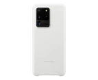 SAMSUNG GALAXY S20 ULTRA SILICONE COVER WHITE