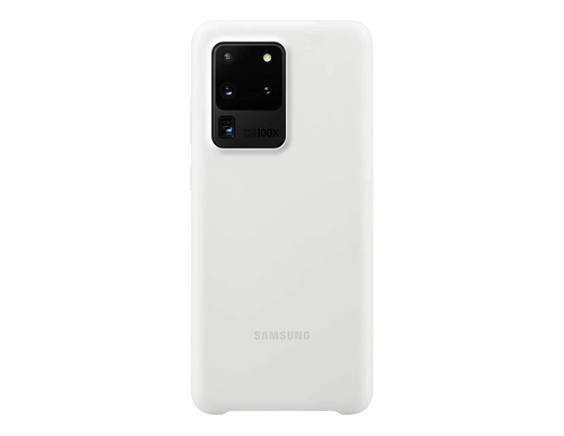 SAMSUNG GALAXY S20 ULTRA SILICONE COVER WHITE