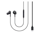 Samsung In-Ear Wired Earphones Type C By AKG EO-IC100BBEGWW - Black