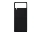 Samsung Galaxy Z Flip3 5G Leather Cover EF-VF711LBEGWW - Black