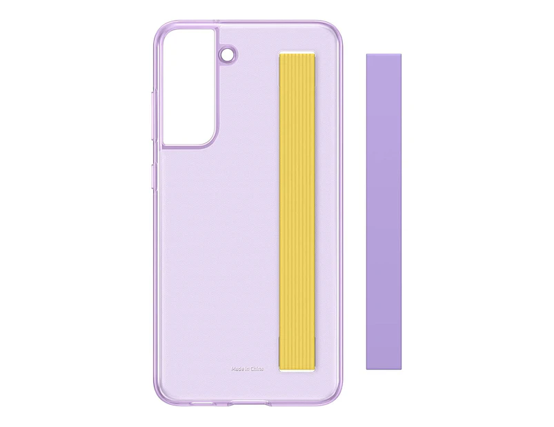 Samsung Silicone Slim Strap Cover Case (Suits Galaxy S21 FE) – Lavender