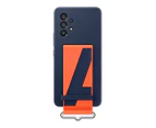 Samsung Galaxy A53 5G (2022) Silicone Cover with Strap - Navy [EF-GA536TNEGWW]