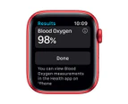 Apple Watch Series 6 44mm (Product) Red Aluminium Case w/ Red Sport Band GPS + Cellular