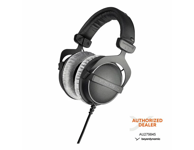 Beyerdynamic DT 770 PRO 80 Ohm Closed Studio Headphones Black