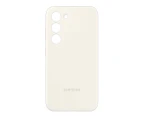 Samsung Silicone Cover for Galaxy S23 - Cream