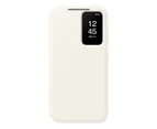 Samsung View Wallet Case for Galaxy S23 Clear - Cream