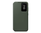 Samsung Clear View Wallet Case for Galaxy S23+ (S23Plus) - Khaki Green