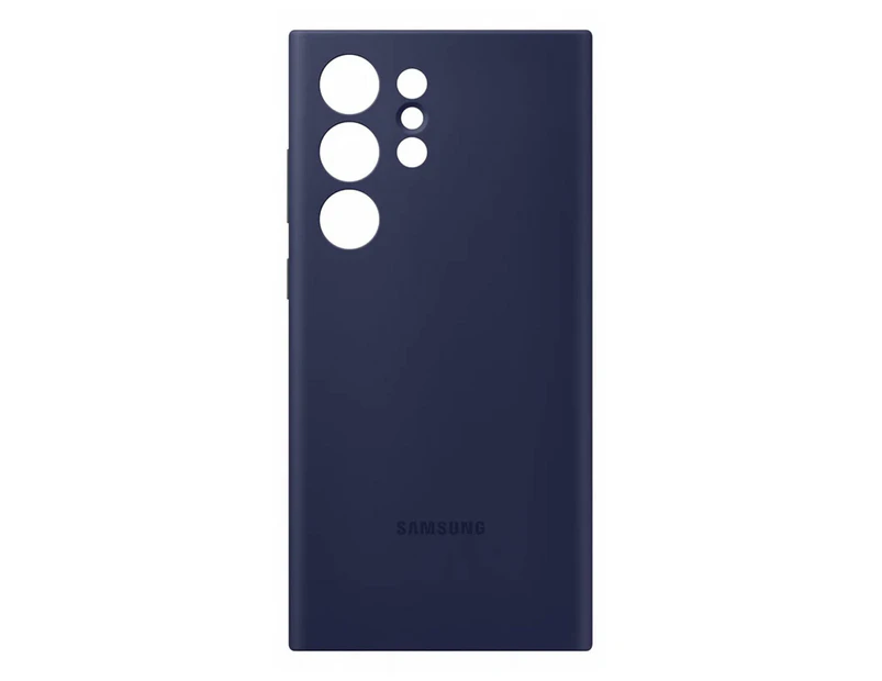 Samsung Silicone Cover for Galaxy S23 Ultra - Navy