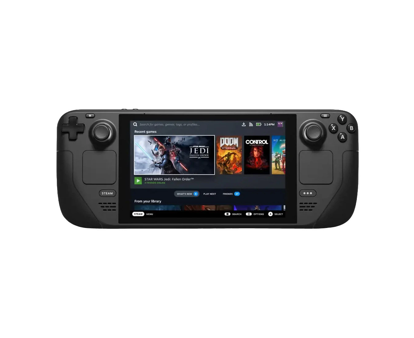 Valve Steam Deck 256GB Handheld Gaming Console - Black