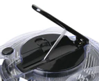 Ortega Kitchen 5L Salad Spinner w/ Stopper Button - Black/Clear