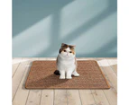 Cat Scratcher Mat  Natural Sisal Scratching Pad, Anti-slip Cat Scratch Rug Sleeping Carpet For Cat Grinding Claws & Protecting Furniture