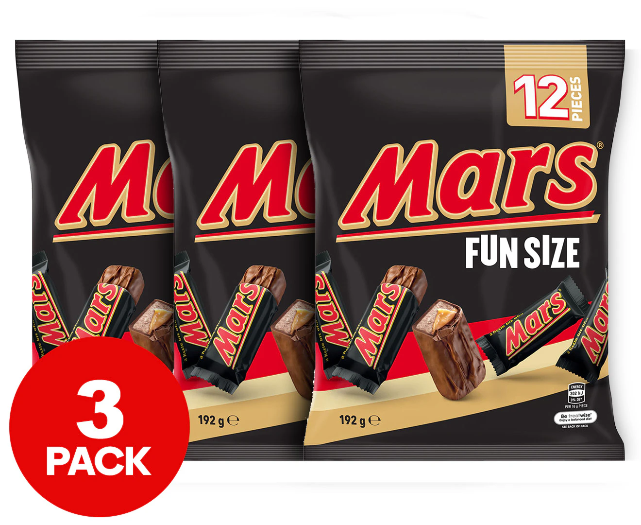 M&M's CHOCOLATE MARS CANDY PACKS SHARING SIZE LIMITED