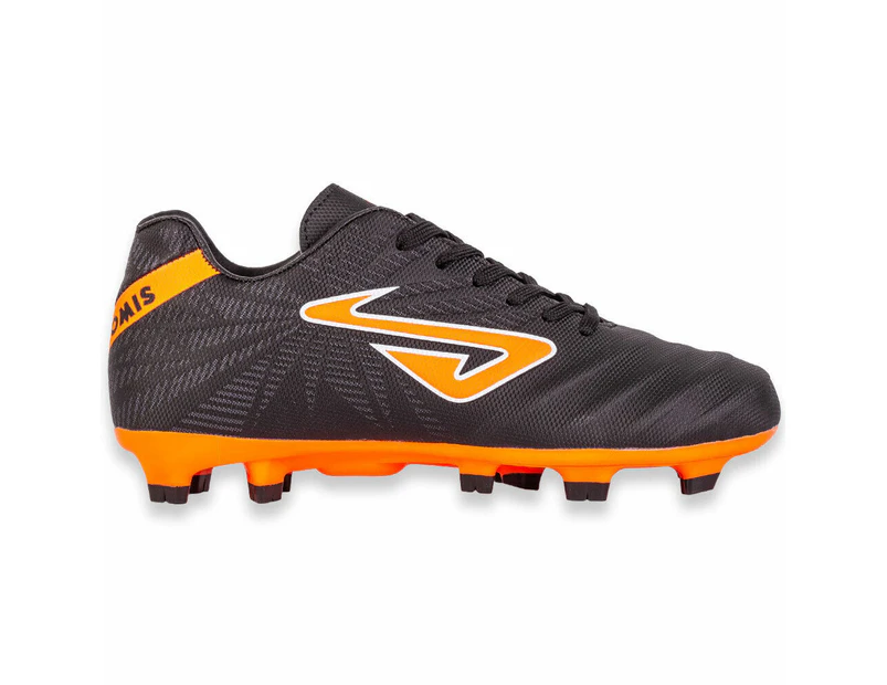NOMIS Immortal FG Football Boots - Black/Orange - Shoe - Youth - Kids - Junior