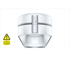 Dyson Hot+Cool™ Jet Focus fan heater (White/Silver)